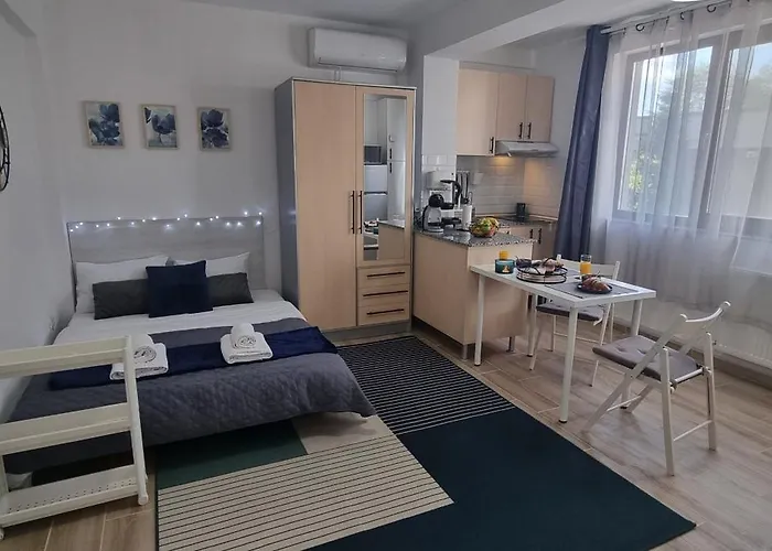 Apartman Studiouri Spitalul Fundeni - Terasa Si Parcare